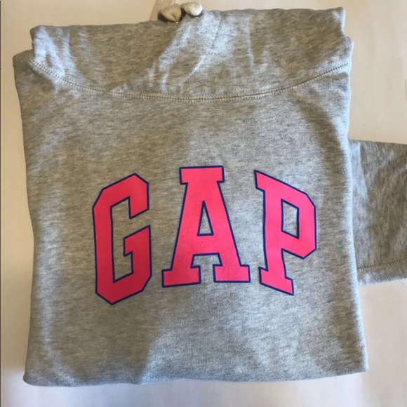 Gap Women’s Light Grey Hoodie Sweatshirt XS - Picture 5 of 10